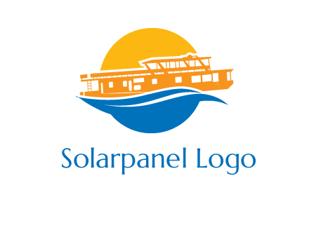 sea cruise travel logo