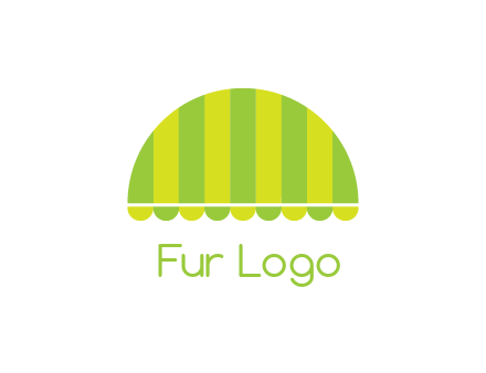 awning or canopy logo