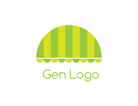 awning or canopy logo