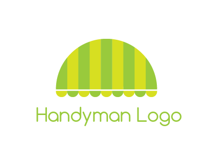 awning or canopy logo