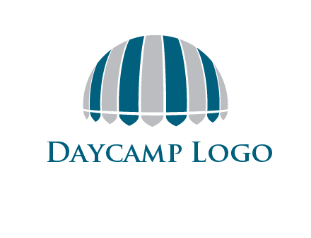 umbrella or canopy logo