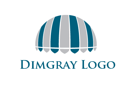 umbrella or canopy logo