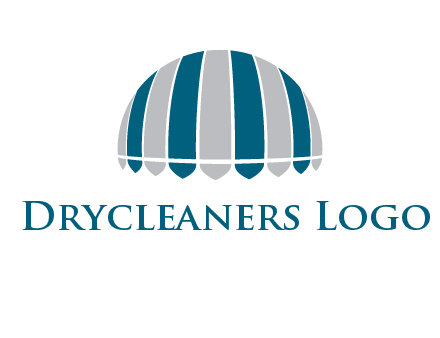 umbrella or canopy logo