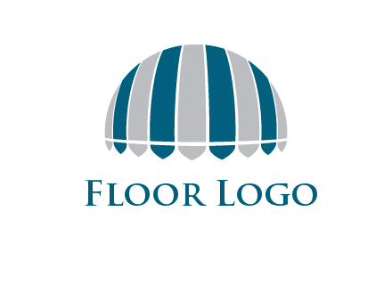 umbrella or canopy logo