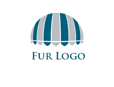 umbrella or canopy logo