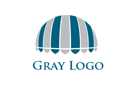 umbrella or canopy logo