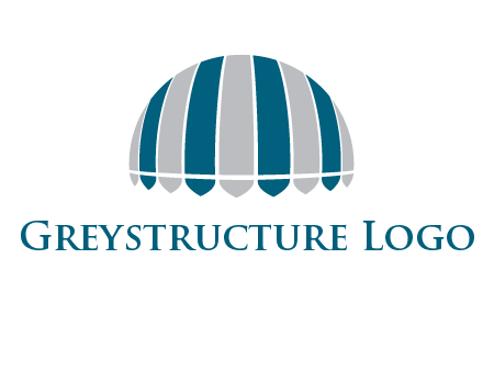 umbrella or canopy logo