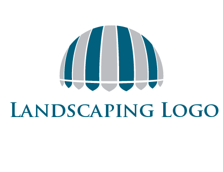 umbrella or canopy logo