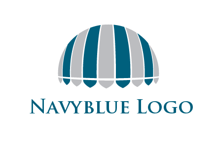 umbrella or canopy logo