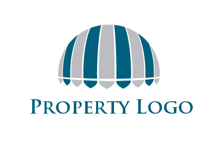 umbrella or canopy logo