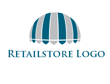 umbrella or canopy logo