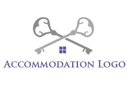 keys with home real estate logo