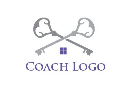 keys with home real estate logo