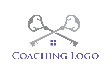 keys with home real estate logo