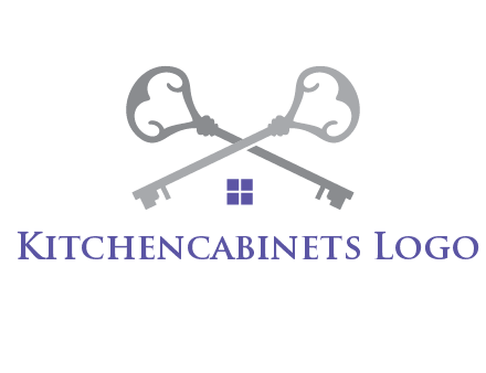 keys with home real estate logo