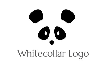 panda face gift logo