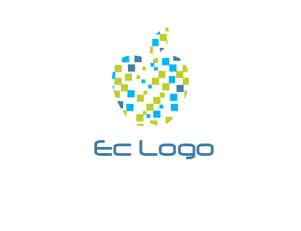 boxes forming apple logo