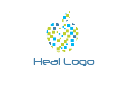 boxes forming apple logo