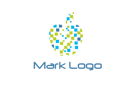 boxes forming apple logo