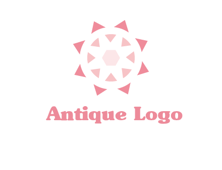 diamond in circular jewelry logo