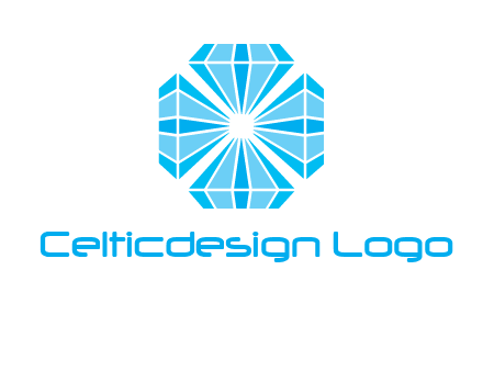 diamonds in square jewelry logo