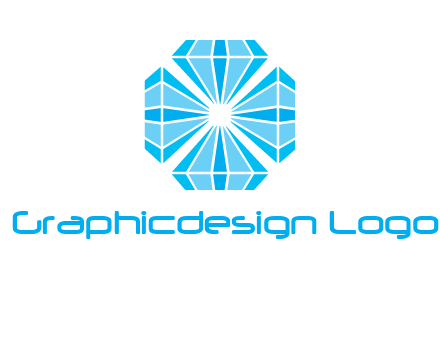 diamonds in square jewelry logo