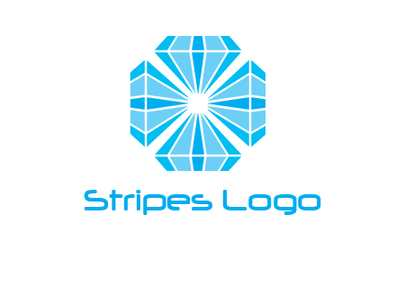 diamonds in square jewelry logo