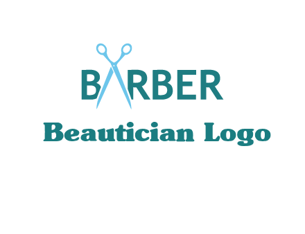 scissor barber logo