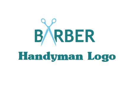 scissor barber logo