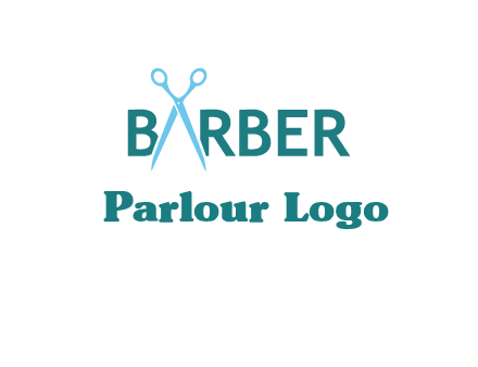 scissor barber logo
