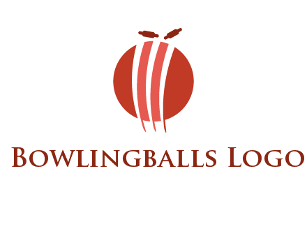 wicket on ball sports logo