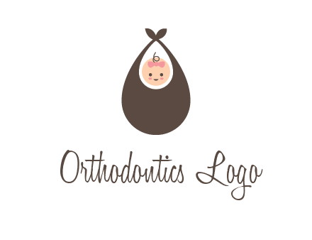 baby bib childcare logo