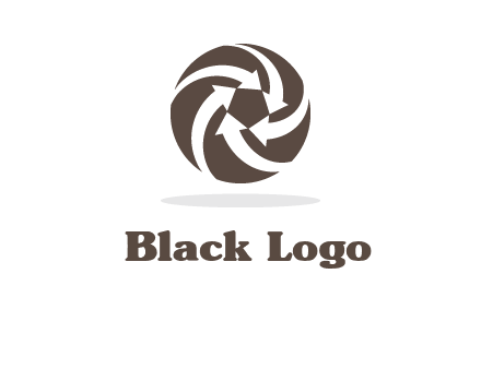 arrows in circle finance logo