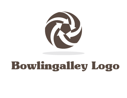 arrows in circle finance logo