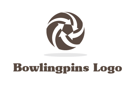 arrows in circle finance logo