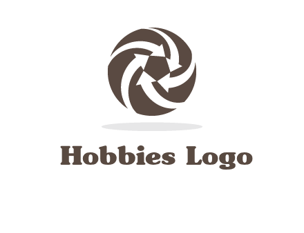 arrows in circle finance logo