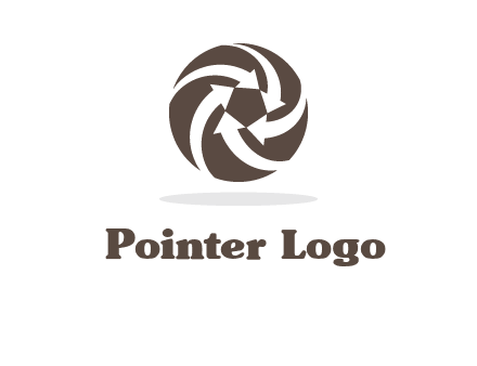 arrows in circle finance logo