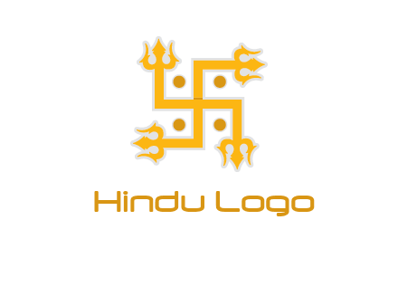 swastika Hinduism logo