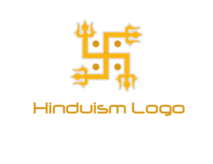 swastika Hinduism logo