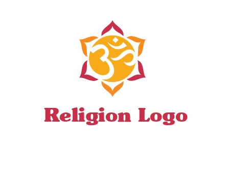 om religious logo