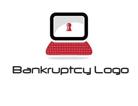 laptop security computer logo