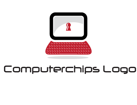 laptop security computer logo