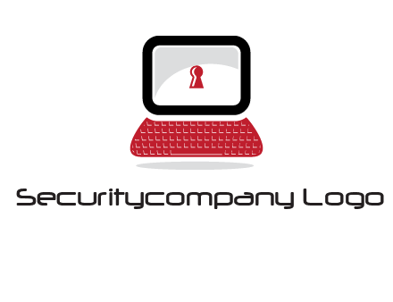 laptop security computer logo