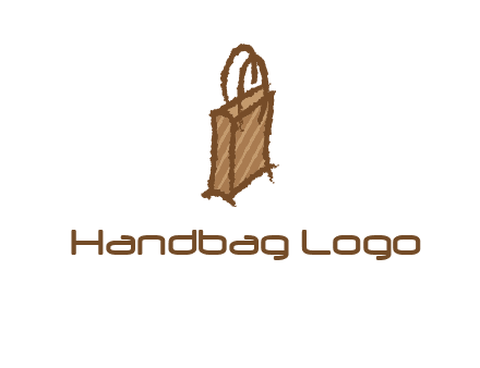 grunge shopping logo