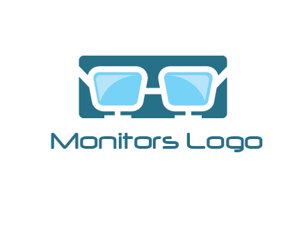 glasses with monitor icon