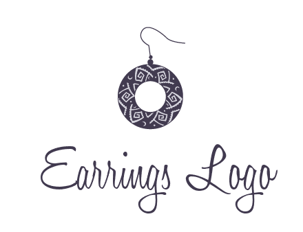 earring jewelry logo