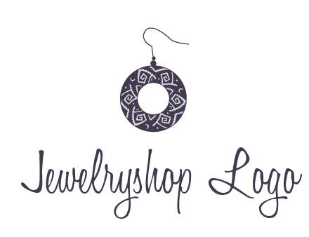 earring jewelry logo