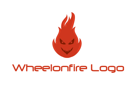 evil fire logo