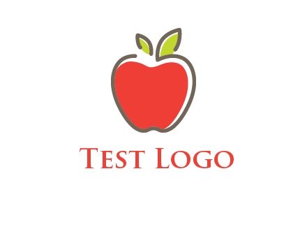 red apple logo