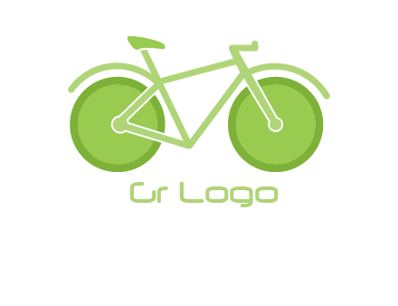 green bicycle logo